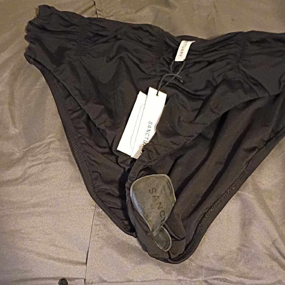 Sanctuary Solid Black Bikini Brief